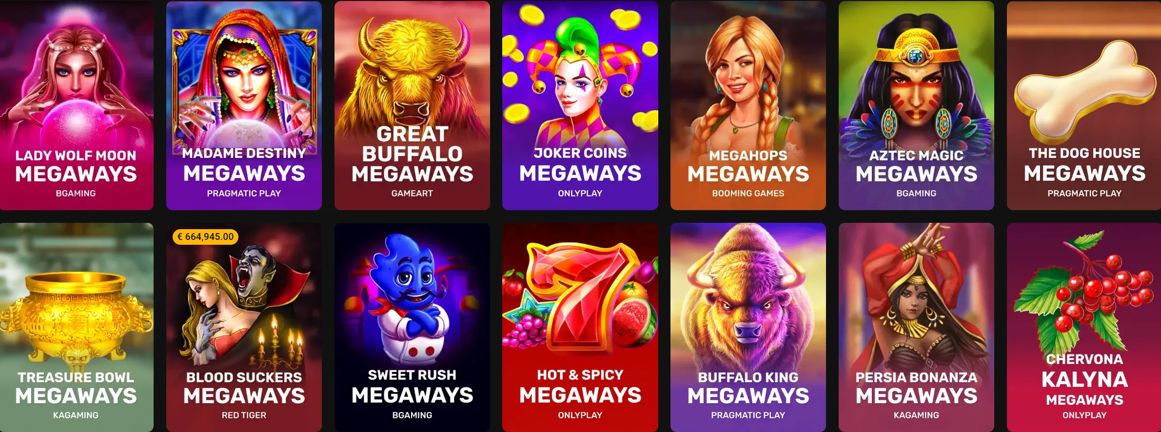 Hadesbet Casino Megaways slots