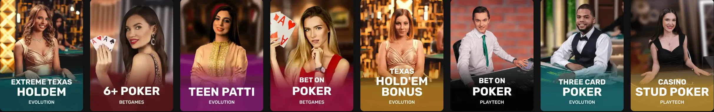Hadesbet Casino live poker spellen