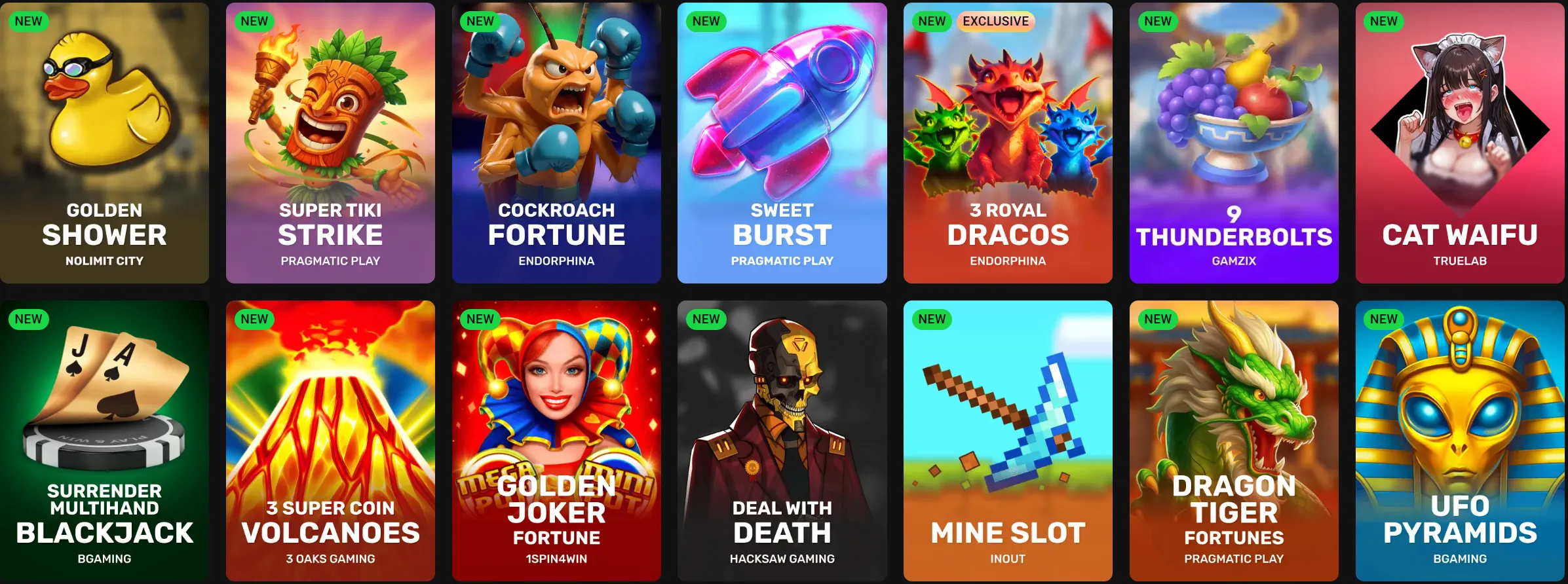Hadesbet Casino nieuwe spellen