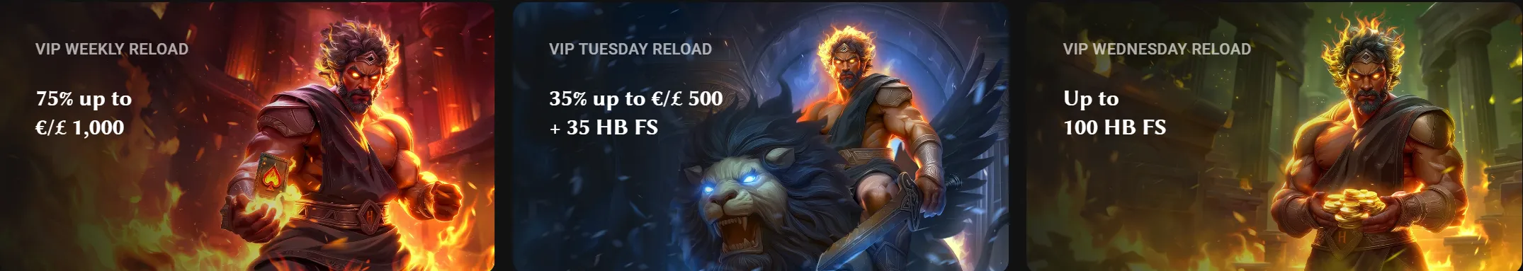 Hadesbet Casino VIP club bonussen